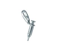 Charm-Einhänger "Spritze, Silber 925", silber, GIORGIO MARTELLO MILANO, Charms, Damen, Silber 925 (Sterlingsilber) (28024204-0) silber
