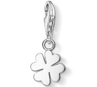 Charm-Einhänger THOMAS SABO "Kleeblatt", silber (silberfarben), Charms, Damen, Silber 925 (recycelt) (77094635-0) silberfarben