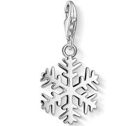 Charm-Einhänger THOMAS SABO "Schneeflocke", silber (silberfarben), Charms, Damen, Silber 925 (recycelt) (85854757-0) silberfarben