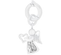 amor - Charm für Damen, 925 Sterling Silber, Zirkonia synth. | Engel Charms & Kettenanhänger