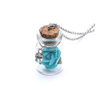 Charm Glowing Flower Drift Bottle Pendant Necklace Fashion Jewellery For Women s . Practical