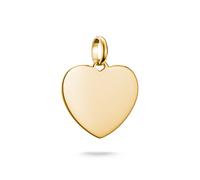 Charm Herz THOMAS SABO "Charm Herz groß - Connect", gold (gelbgoldfarben), Charms, Damen, Silber 925 (recycelt) (36827344-0) gelbgoldfarben