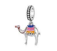 Charm Katze 925 Sterling Silber Hund Charm Camel Charm Hase Charm Delfin Charm Schmetterling Charm für Pandora Charm Armband, Sterling-Silber Silber