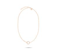 Charm-Kette TAMARIS "Schmuck Geschenk Edelstahl Charm Halskette The Lip Chain", roségoldfarben, Halsketten, Damen, Edelstahl, L: 45 B: 0,5mm, B:0,5mm (84833959-0) roségoldfarben