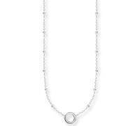 Charm-Kette THOMAS SABO "Silberkette, X0233-001-12-L45V" Gr. 45, silber (silberfarben), Halsketten, Damen, 45, Silber 925 (recycelt) (46641262-45) silberfarben