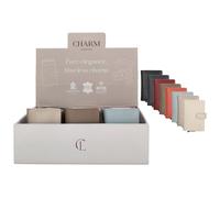 Charm London - Buckingham Reisetasche Damen Weekender - Travel Bag Handgepäck mit großem Hauptfach, Innentasche mit Reißverschluss, Rückentasche, abnehmbarem Schultergurt - Sortiment