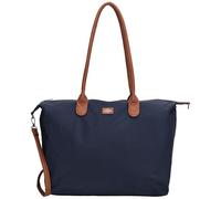 Charm London Hide & Stitches Schultertasche - Unisex - Verstellbarer Schultergurt - Abnehmbar - Reißverschluss - Für Alltag und Freizeit - Cognac