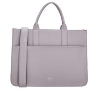 Charm London - Laptoptasche Damen Business - Handtasche mit Laptopfach & Notebookfach - Schultertasche Tote Bag für Büro, Uni und Alltag - Geräumig, elegant, mit extra Seitentaschen - Lila