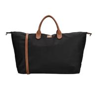 Charm London - Weekender Damen Reisetasche - Travel Bag Handgepäck 40x30x20, Wochenendtasche mit abnehmbarem Schultergurt, Innenfach & Reißverschluss-Tasche, Trendfarben - Schwarz