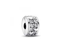 Pandora Schmuck 792235C01 Silber Clip Unendliche Funkelnde Herzen
