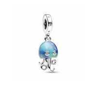 Pandora Schmuck 792704C01 Charm-Anhänger Qualle mit Farbwechsel