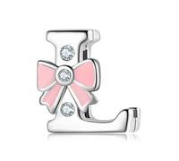 Charms Reflexion Clips kompatibel Pandora 925 Sterling Silber Alphabet A-Z Buchstaben
