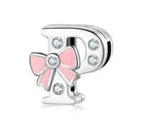 Charms Reflexion Clips kompatibel Pandora 925 Sterling Silber Alphabet A-Z Buchstaben