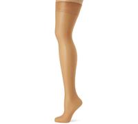 Charnos Damen 1PP 10 Denier Elegance Ultra Sheer Stockings Halterlose Strümpfe, 10 DEN, Beige (Naturbraun), L
