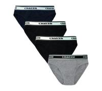 CHARRO Herren Slip/Boxershorts 6er, 9er und 12er Pack, Slip 4 Stück (4s-Zeus), M