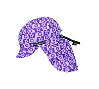 Chaskee Junior Sahara Visor Mütze Flag mit Nackenschutz, Wendemütze (one Size, Größe 50 bis 58), Farbe:Purple, Größe:mit Nackenschutz