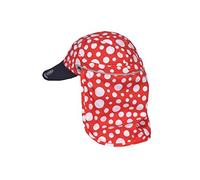 Chaskee Junior Zuma Dots Zip in Kinderkappe mit verstaubarem Nackenschutz (mit RV) mit UV Schutz 80