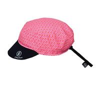 Chaskee - Reversible Cap Fancy Squares - Cap, Gr. One Size, rosa/rot/schwarz (Rosa/Purple)