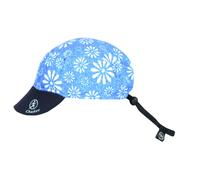 Chaskee Reversible Cap Happy Flowers Funktions-Sportkappe hellblau