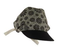Chaskee - Snap Cap Visor Flowers - Cap, Gr. One Size, grau/schwarz (GreyBlack)