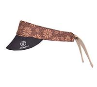 Chaskee - Snap Cap Visor Flowers - Cap, Gr. One Size, happy flowers /grau (HappyFlowers/Grey)