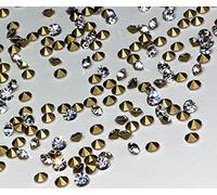 Chaton Strasssteine SS18 4,2-4,4 mm Crystal klar Stückzahl wählbar Point Back 500 Stück