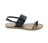 CHATTAWAK Damen 13 Königin Sandale, Schwarz, 38 EU Schmal