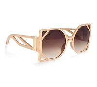 CHCWR NEU 2025 Big BRAY Square Luxury Sonnenbrille Frauen Mode Hohle übergroße Schattierungen UV400 Vintage -Brille