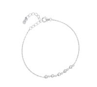 CHCWR Neu für Trendy 2025 925 Sterling Silber Stars & Geometrische trendige stapelbare köpfige Armbänder einstellbares Linkkettenarmband für Frauen -Schmuck -Accessoires kreatives Geschenk