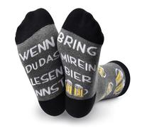 cheap4uk Geschenke Für Männer Lustige Socken Geburtstagsgeschenk Bester Geschenk Für Papa Opa Männer Freund Bruder Jungs Ihn Sie Gaming Zocken Fussball Socken Herren 43-46