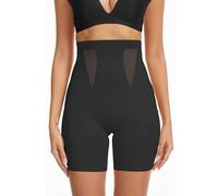 CheChury Bauchweg Unterhose Damen Shapewear Bauch Weg Miederhose Hohe Taille Shaping Unterhose Damen Miederpants Figurformend Bauchkontrolle Body Shaper Frauen Shape Unterwäsche High Waist,Schwarz,3XL