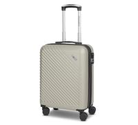 Check.In Paradise 2.0 4 Rollen Kabinentrolley S 58 cm mit Dehnfalte weiss