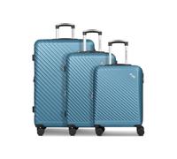 CHECK.IN Koffer-Set 3-teilig für Damen und Herren | Reise-Trolleys 52 x 30 x 78 cm aus hochwertigem, stoßfestem ABS Material | Erweiterbar & Teleskopgriff| Paradise 2.0 Serie