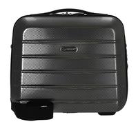 CHECK.IN® Beautycase »London 2.0 Kosmetikkoffer / Beautycase 33 cm«, carbon schwarz