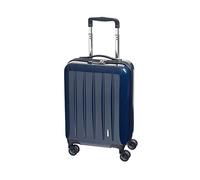 CHECK.IN London 2.0-4-Rollen-Trolley 50 cm Carbon blau