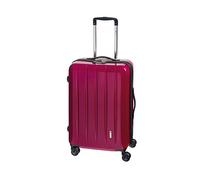 CHECK.IN London 2.0-4-Rollen-Trolley 75 cm Beere