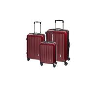 CHECK.IN London Trolley-Set London 2.0 3-tlg. Carbon Rot