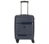 CHECK.IN Memphis - 4-Rollen-Kabinentrolley 55 cm (blau)