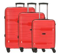 CHECK.IN Memphis Trolley-Set 3tlg. (rot)