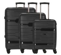 CHECK.IN Memphis Trolley-Set 3tlg. (schwarz)