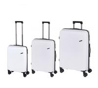 CHECK.IN Orlando Trolley-Set Orlando 3-tlg. Weiß Koffer mit 4 Rollen Kofferset