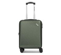 CHECK.IN Paradise 2.0 4 Rollen Kabinentrolley S 55 cm mit Dehnfalte olive Herren