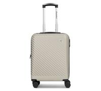 Check.In Paradise 2.0 4 Rollen Kabinentrolley S 55 cm mit Dehnfalte weiss