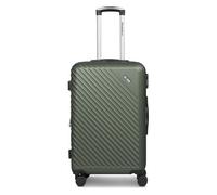 Check.In Paradise 2.0 4 Rollen Trolley M 68 cm mit Dehnfalte oliv