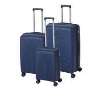Check.IN Sydney Kofferset mit 4 Rollen Gr. L/M/S - navy blau blau Koffer24