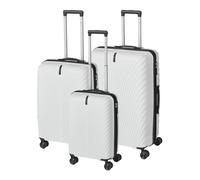 Check.IN Sydney Kofferset mit 4 Rollen Gr. L/M/S - weiß weiß Koffer24