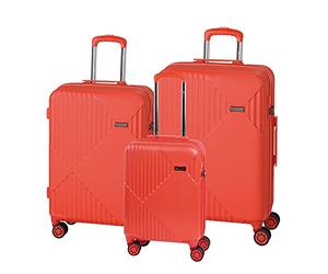 CHECK.IN Trolley-Set Liverpool, 3-TLG., rot