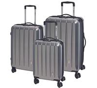 CHECK.IN Trolley-Set London 2.0, 3-TLG., Carbon/Silber