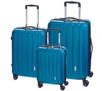 CHECK.IN Trolleyset London 2.0, (Set, 3 tlg.) Einheitsgröße blau Koffer Trolleys Reisegepäck Unisex Einheitsgröße türkis