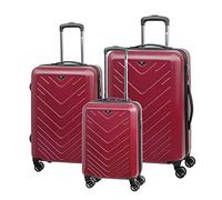 CHECK.IN Trolleyset Mailand, (Set, 3 tlg.) Einheitsgröße rot Koffer Trolleys Reisegepäck Unisex Einheitsgröße rot